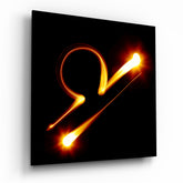 Horoscopes - Libra Glass Wall Art.